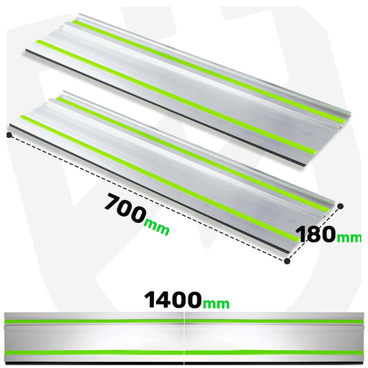 Wymiary szyn do pilarko zagłębiarki - 700x180 mm