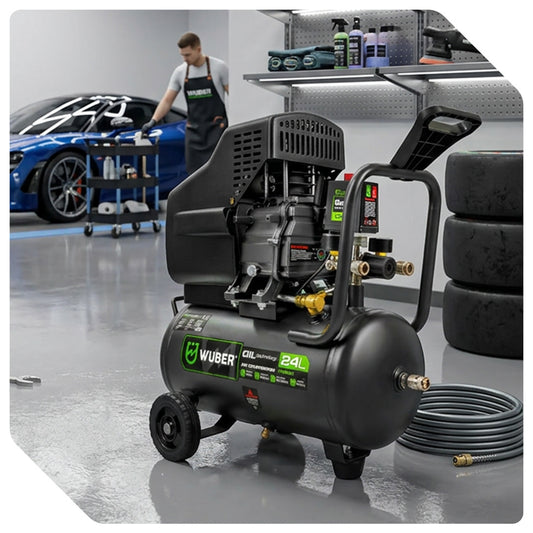 Kompresor olejowy 24 l 1100 W WUBER