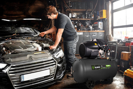 Kompresor olejowy 100 l 2000 W WUBER