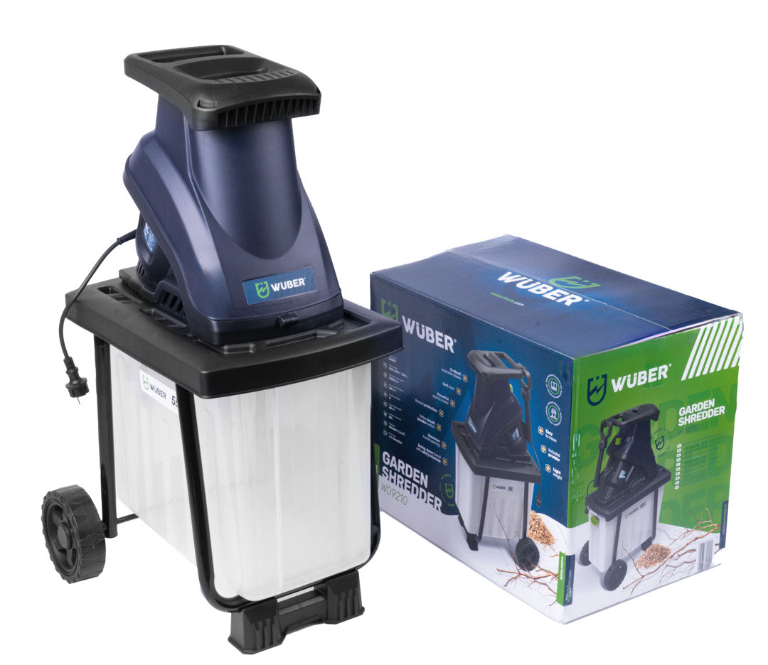 Rozdrabniacz do gałęzi 3000 W 55 l WUBER