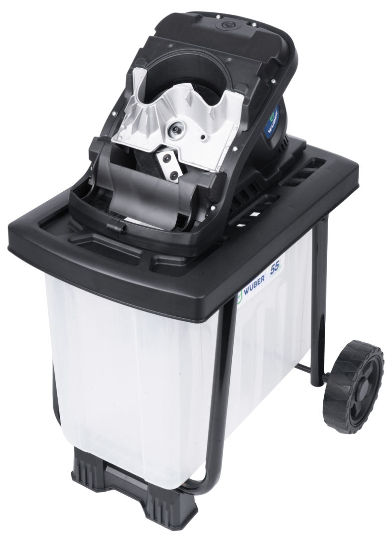 Rozdrabniacz do gałęzi 3000 W 55 l WUBER