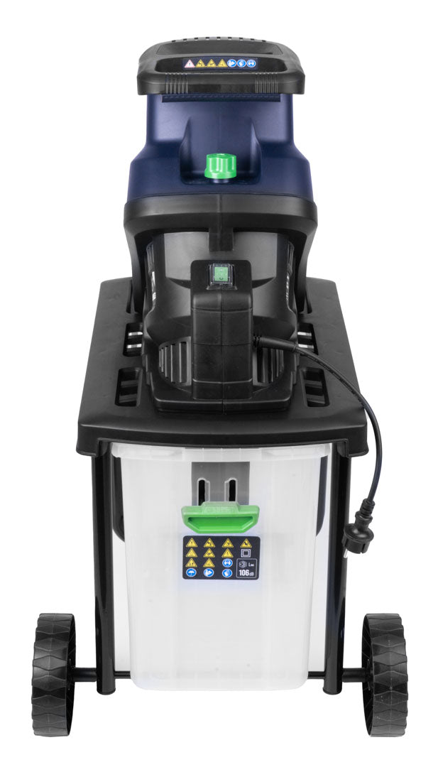 Rozdrabniacz do gałęzi 3000 W 55 l WUBER