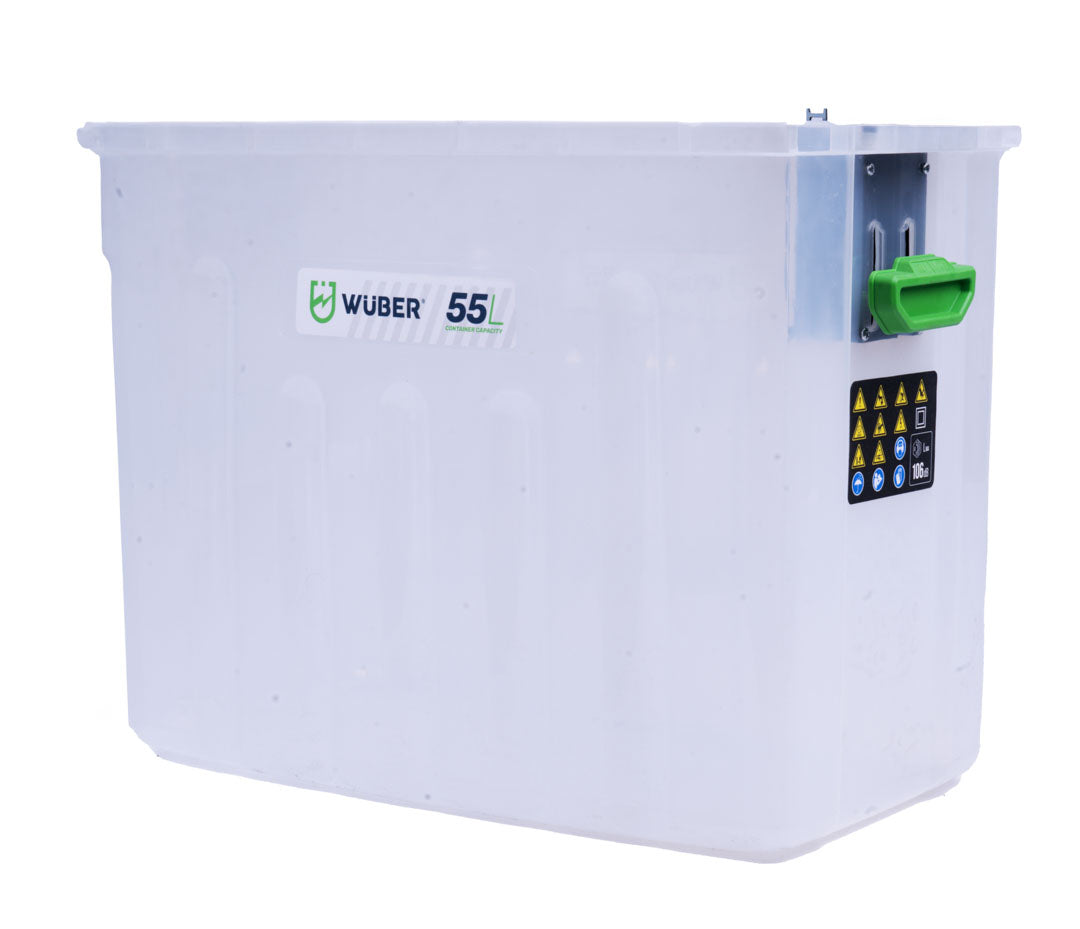 Rozdrabniacz do gałęzi 3000 W 55 l WUBER