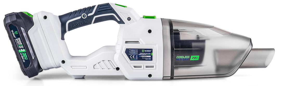 Odkurzacz akumulatorowy 120 W +akumulator WUBER