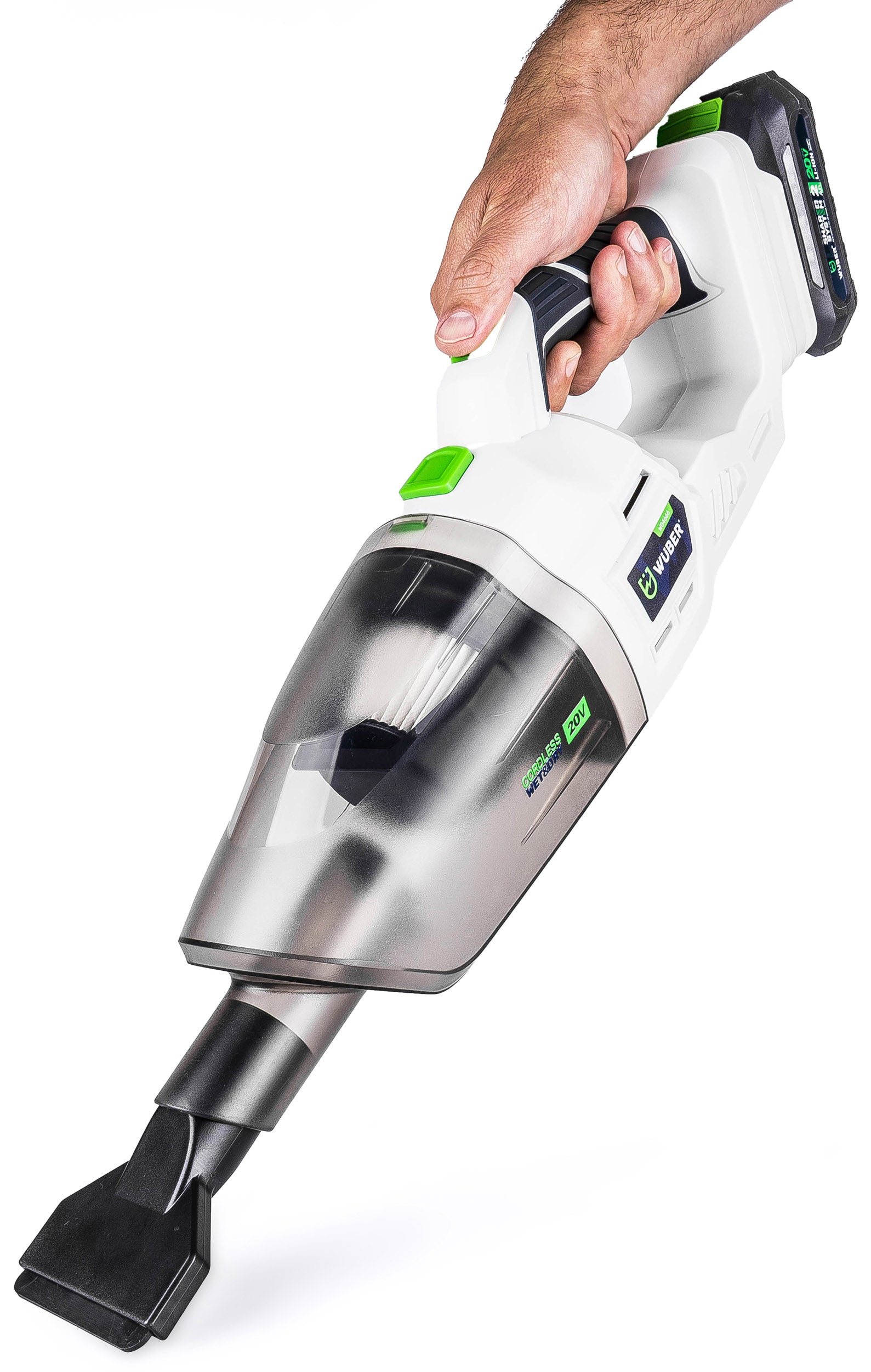 Odkurzacz akumulatorowy 120 W +akumulator WUBER