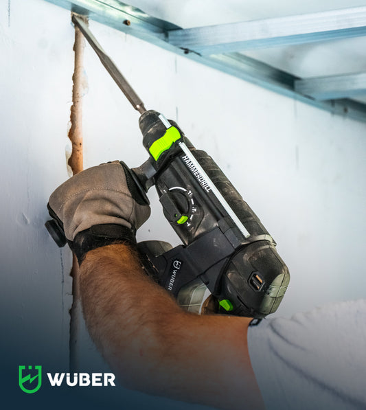 Młotowiertarka udarowa akumulatorowa 1000 W WUBER