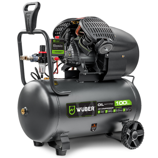 Kompresor olejowy 8 bar 100 l 2000 W WUBER