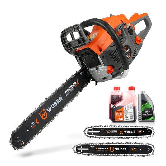 Piła spalinowa łańcuchowa 5,7 KM +olej WUBER