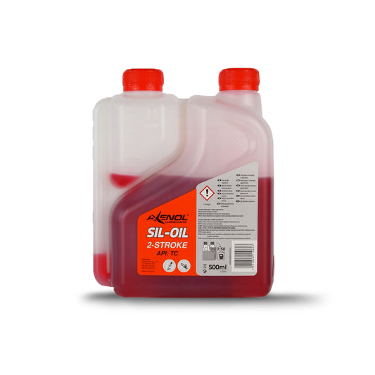 AXENOL Sil-Oil 2T 500ml Olej Do Silników Dwusuwowych Mix Paliwa 2T