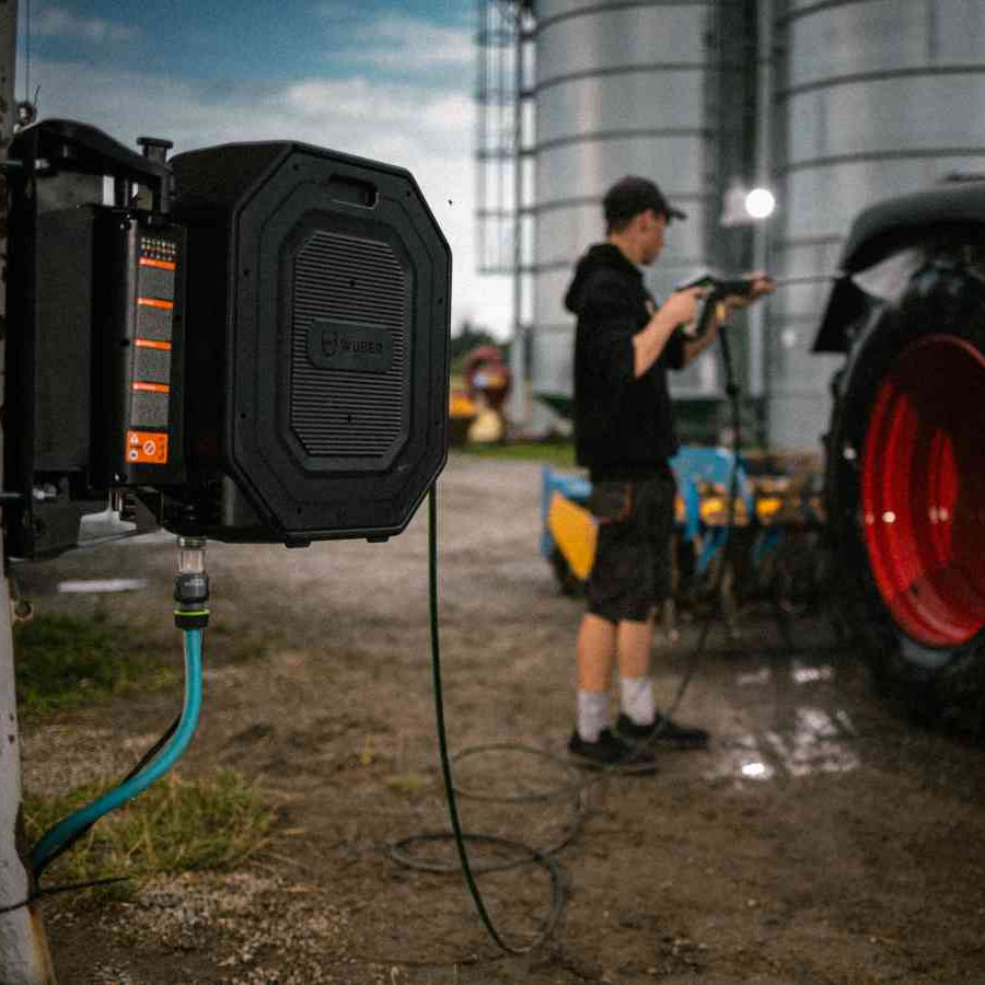 Myjka ciśnieniowa ścienna 2200 W 150 bar WUBER