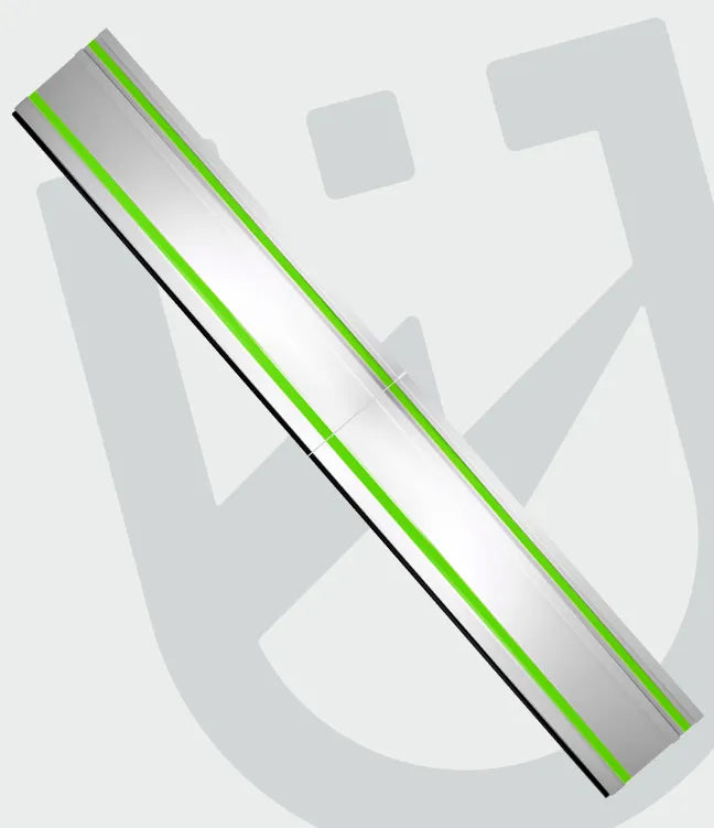 Połączone dwie szyny do pilarko zagłębiarki - całość 1400 mm