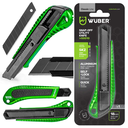 Nóż do tapet w zestawie z ostrzem