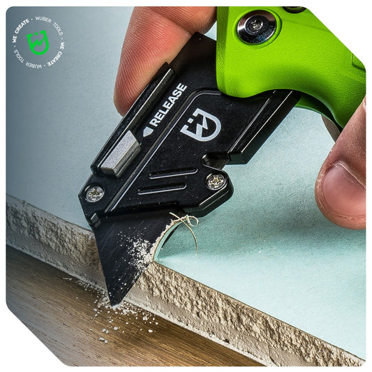 Nóż tapicerski 19 mm aluminiowy WUBER