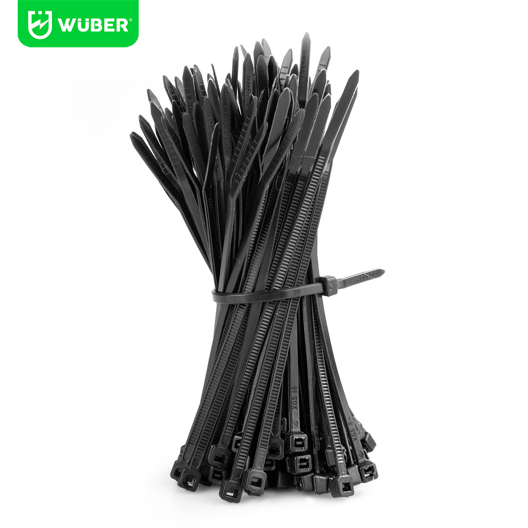 Trytytki opaski zaciskowe 4,8x300 mm 100 sztuk WUBER