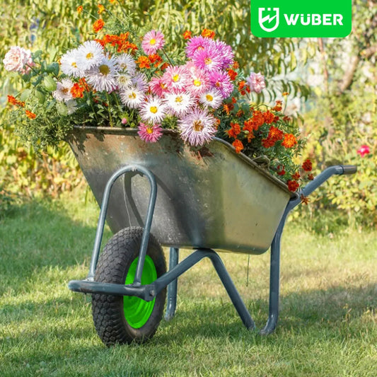 Koło do taczki 15" aranżacja sesja zdjęciowa