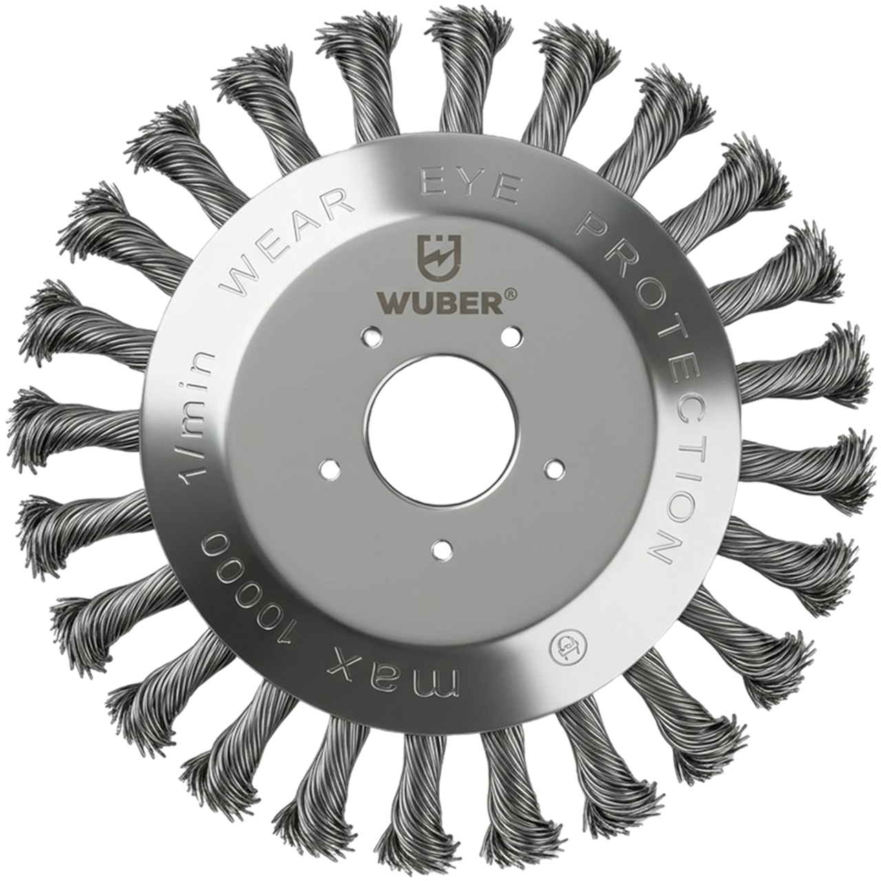 Szczotka druciana do kosy spalinowej 6" 150 mm WUBER