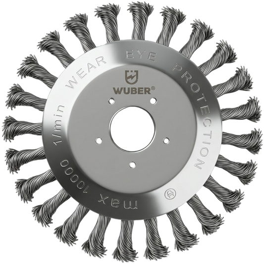 Szczotka druciana do kosy spalinowej 6" 150 mm WUBER
