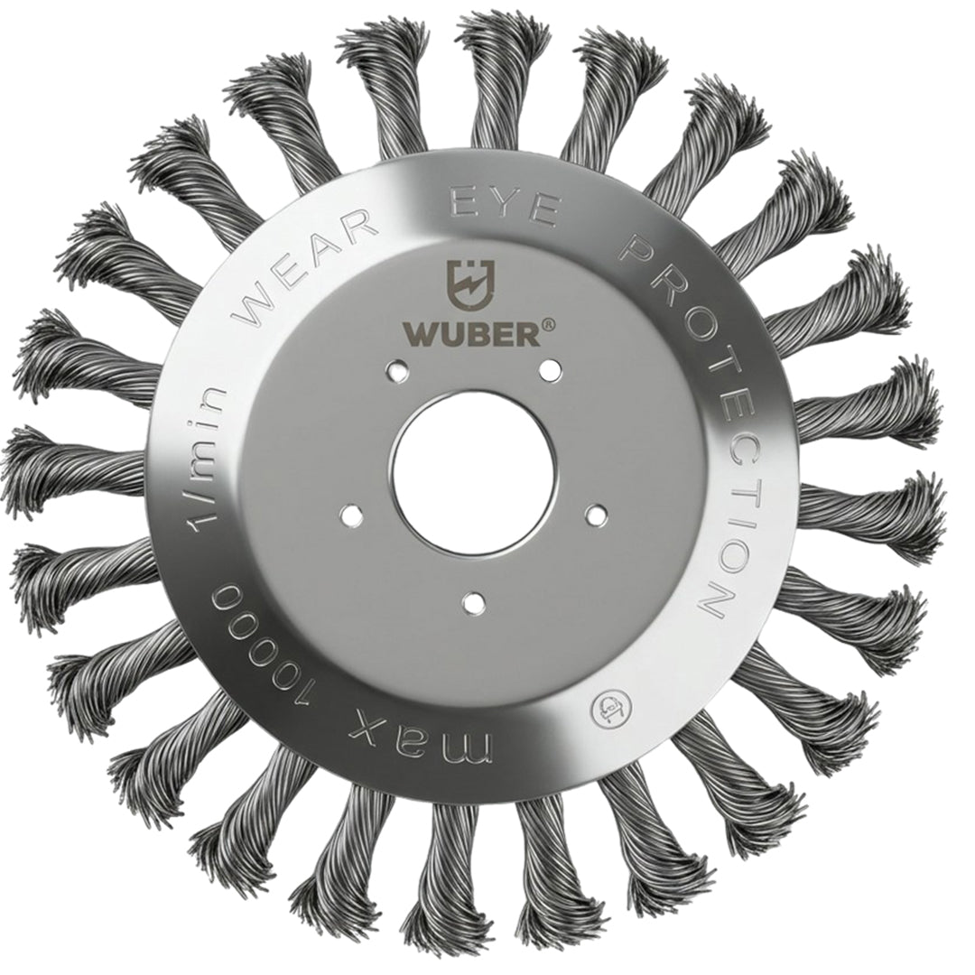 Szczotka druciana do kosy spalinowej 6" 150 mm WUBER