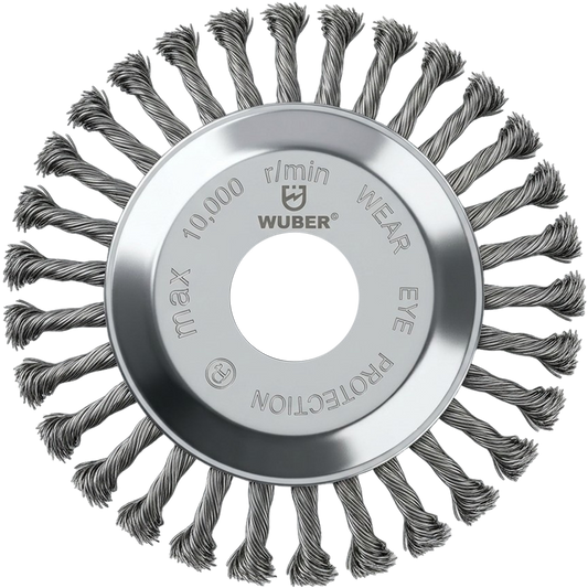Szczotka druciana do kosy spalinowej 8" 200 mm WUBER