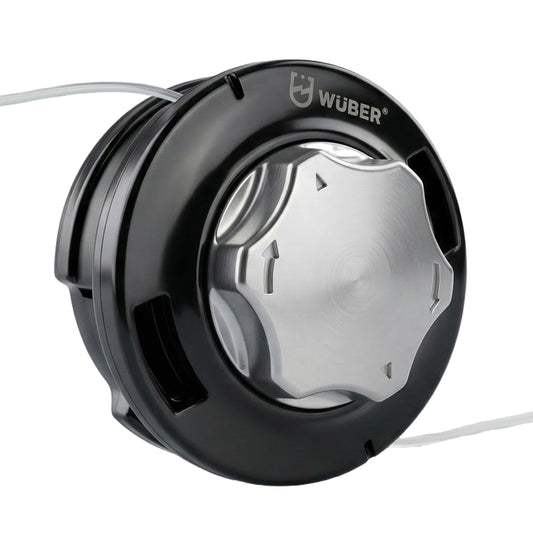 Półautomatyczna głowica żyłkowa 104 mm do kosiarki spalinowej +żyłka WUBER