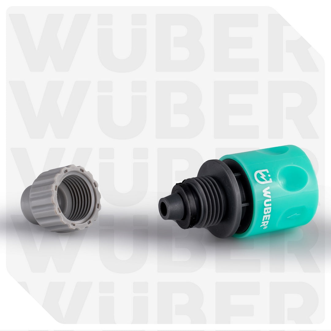Szybkozłącze przeletowe do węża 5/16" 8 mm łącznik WUBER