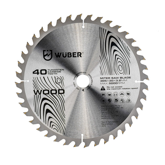 Tarcza widiowa do drewna 305x30 mm 40T WUBER