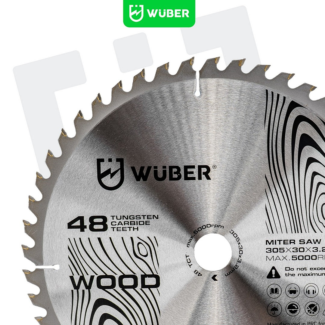Tarcza widiowa do drewna 305x30 mm 48T WUBER