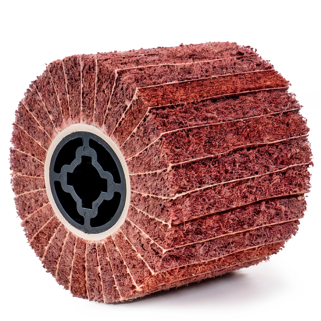 Wałek do satyniarki włóknina ścierna walcowa 120x100x19 mm P60 WUBER