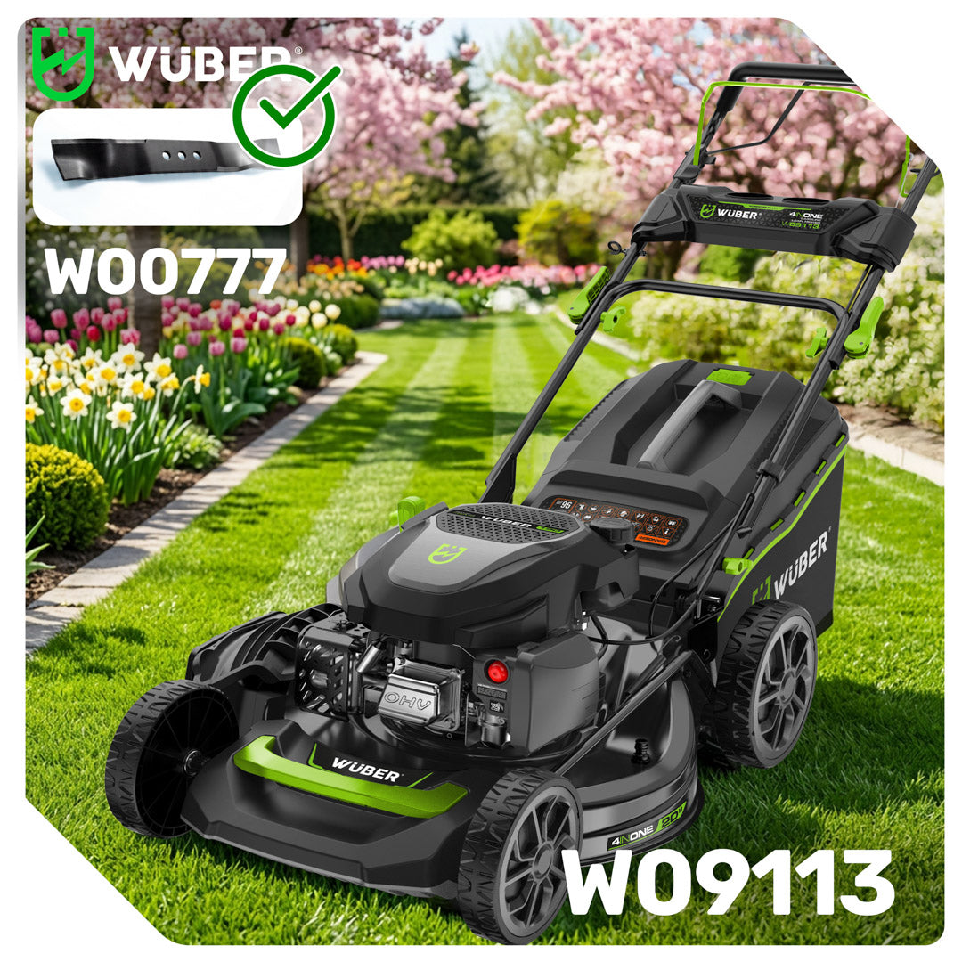 Nóż tnący do kosiarki spalinowej 51 cm prawoskrętny ostrze WUBER