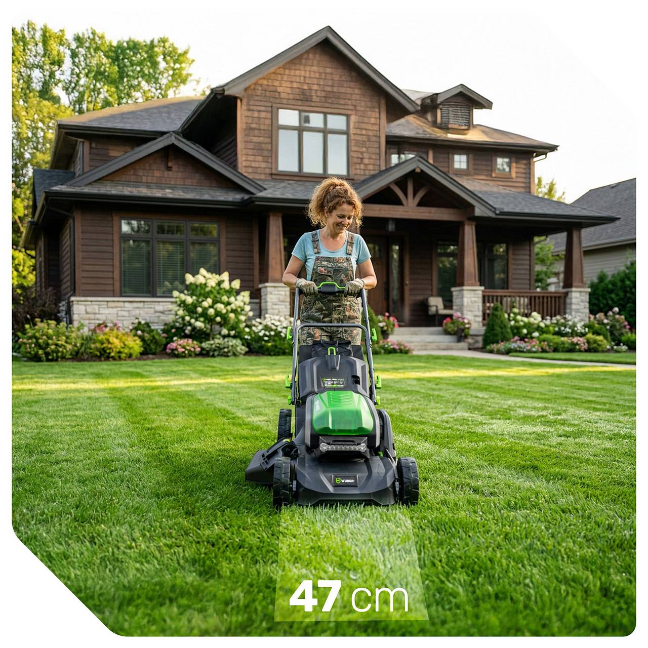 Nóż do kosiarki akumulatorowej 40 V 47 cm ostrze WUBER