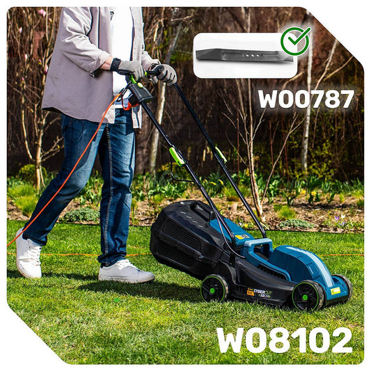 Nóż do kosiarki elektrycznej 32 cm ostrze WUBER