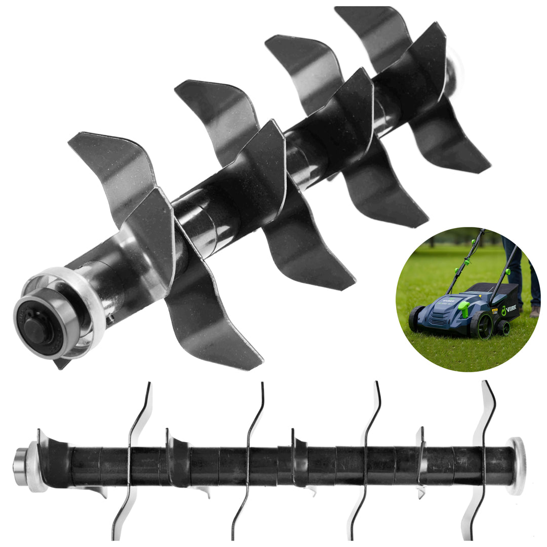 Wałek nożowy do wertykulatora aeratora 32 cm do wertykulacji 12x12 mm WUBER
