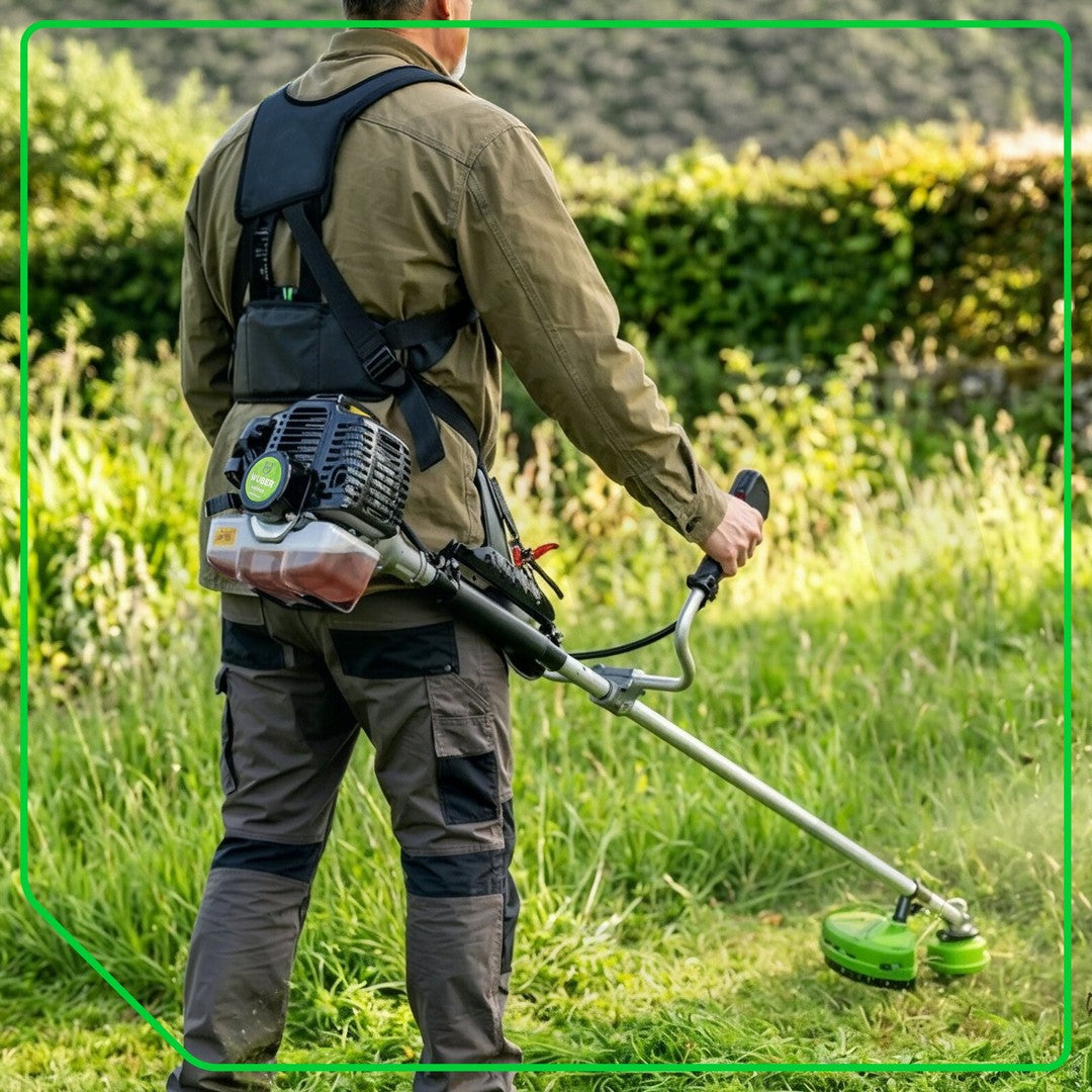 Silnik do kosy spalinowej podkaszarki dwusuwowy 62 cm³ WUBER