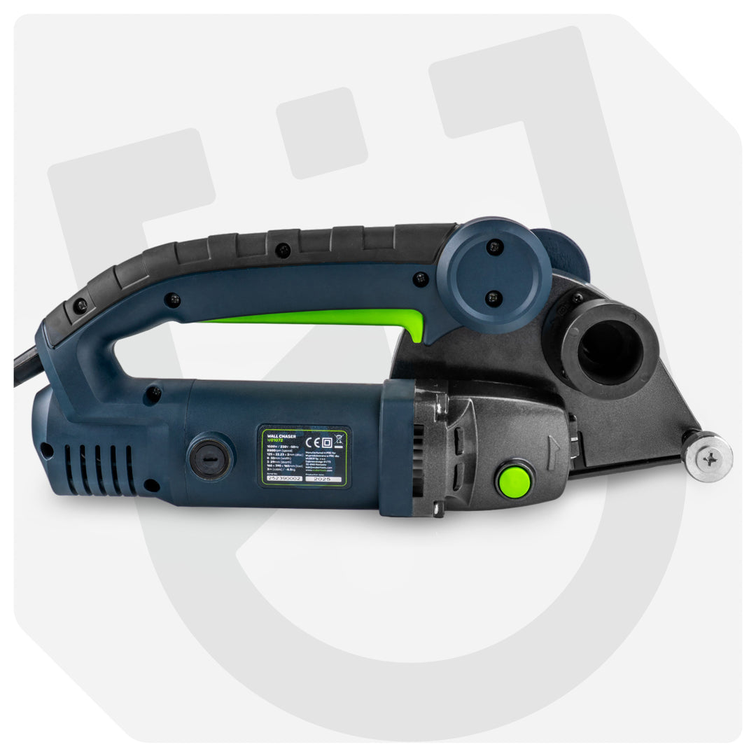 Bruzdownica do betonu 125 mm elektryczna +2x tarcza WUBER