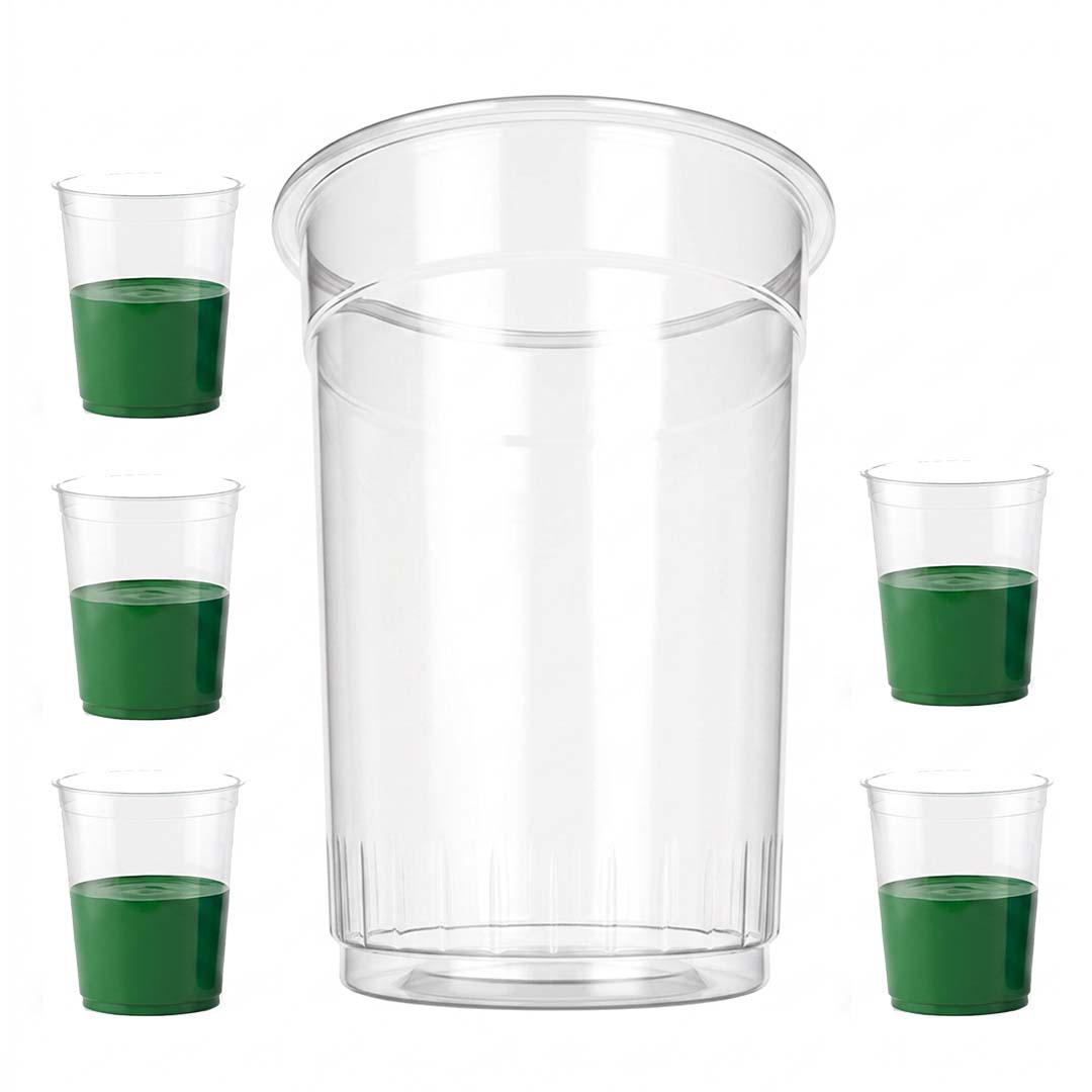 Zestaw 5 jednorazowych kubków na farbę 800 ml do pistoletu malarskiego WUBER