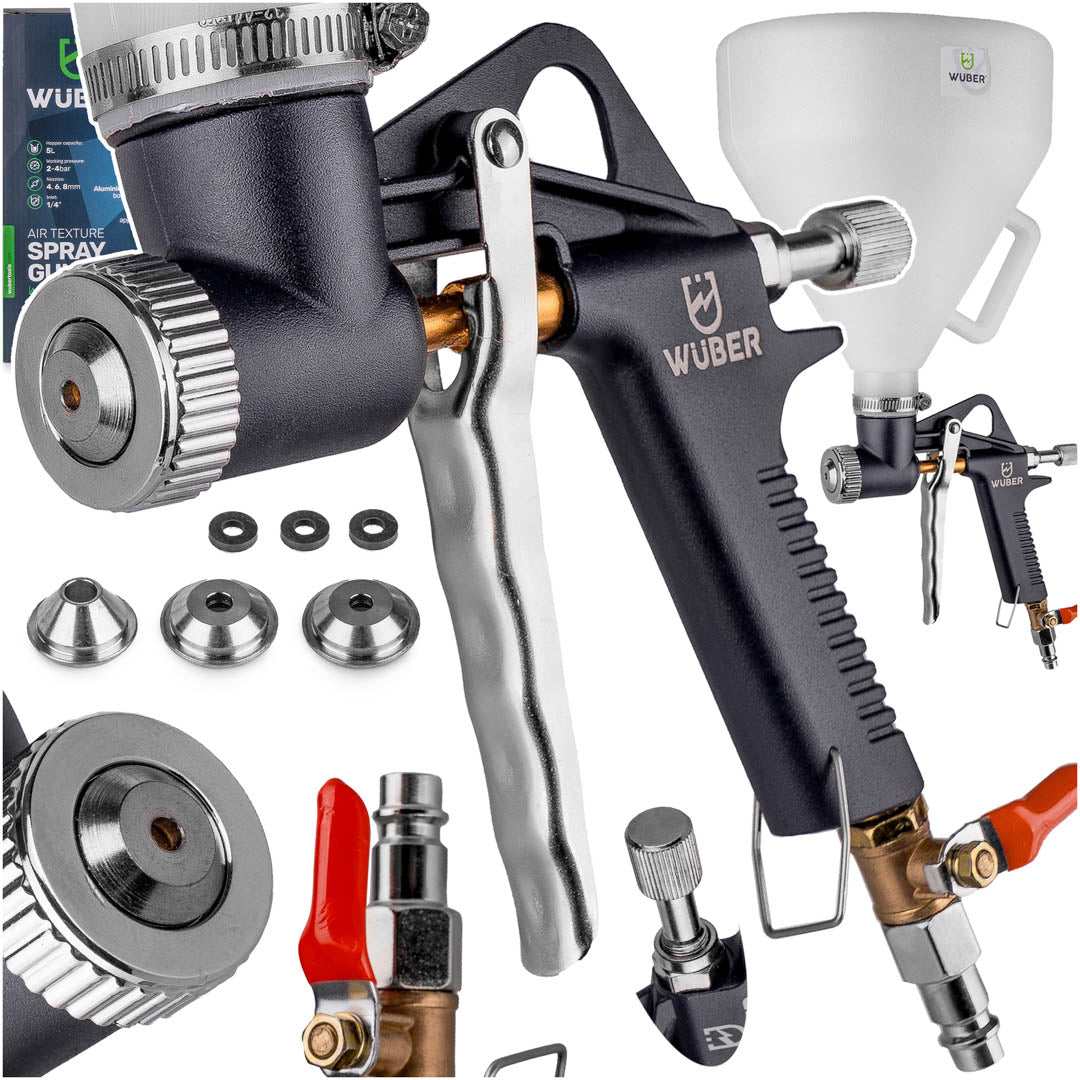 Pistolet do tynkowania - kompletny zestaw 