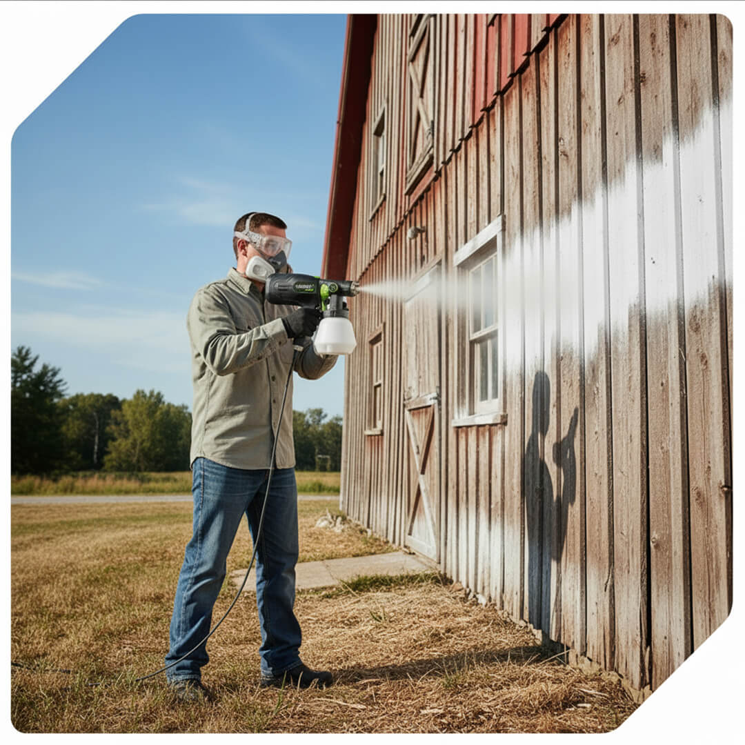 Pistolet malarski 400 W elektryczny WUBER