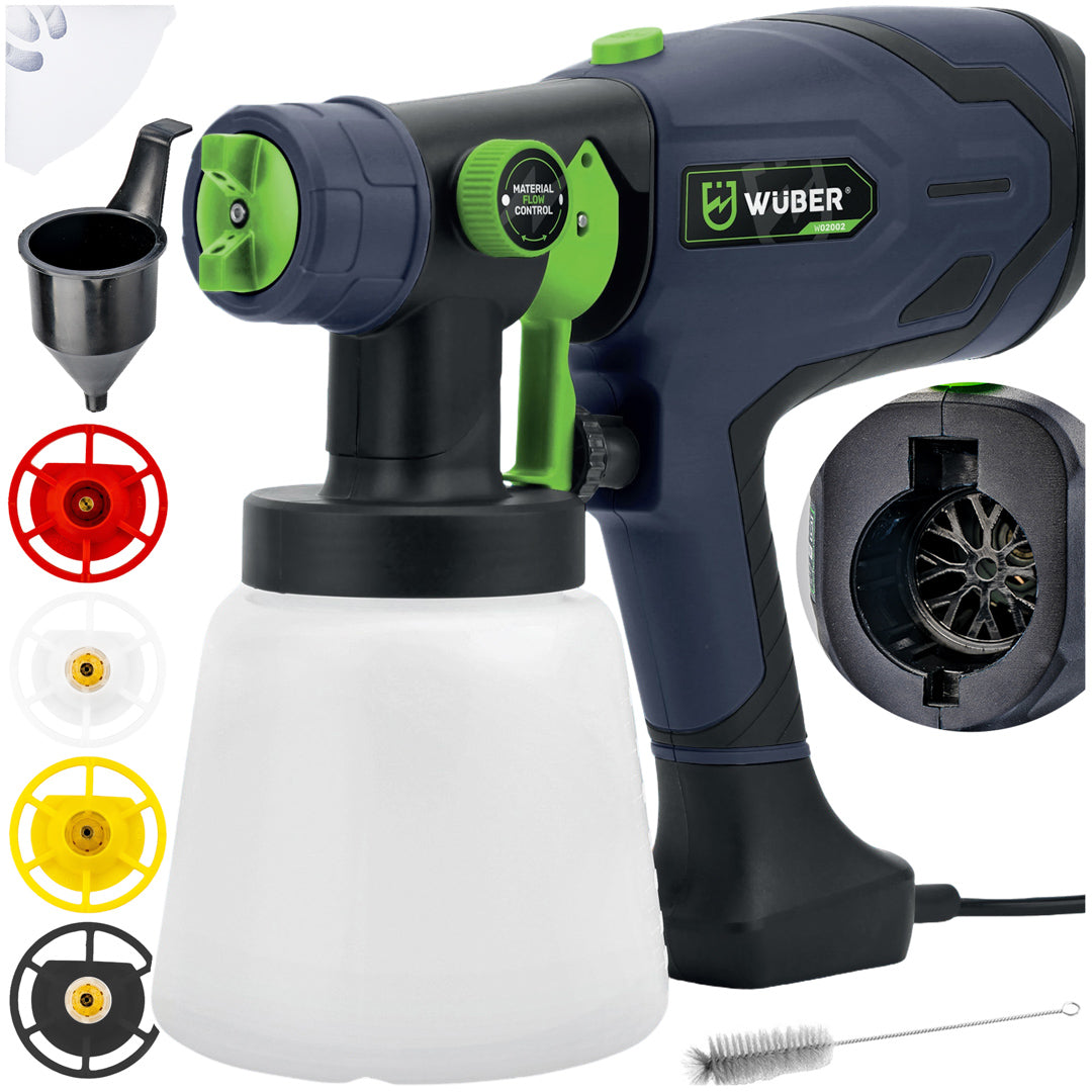 Pistolet malarski 400 W elektryczny WUBER