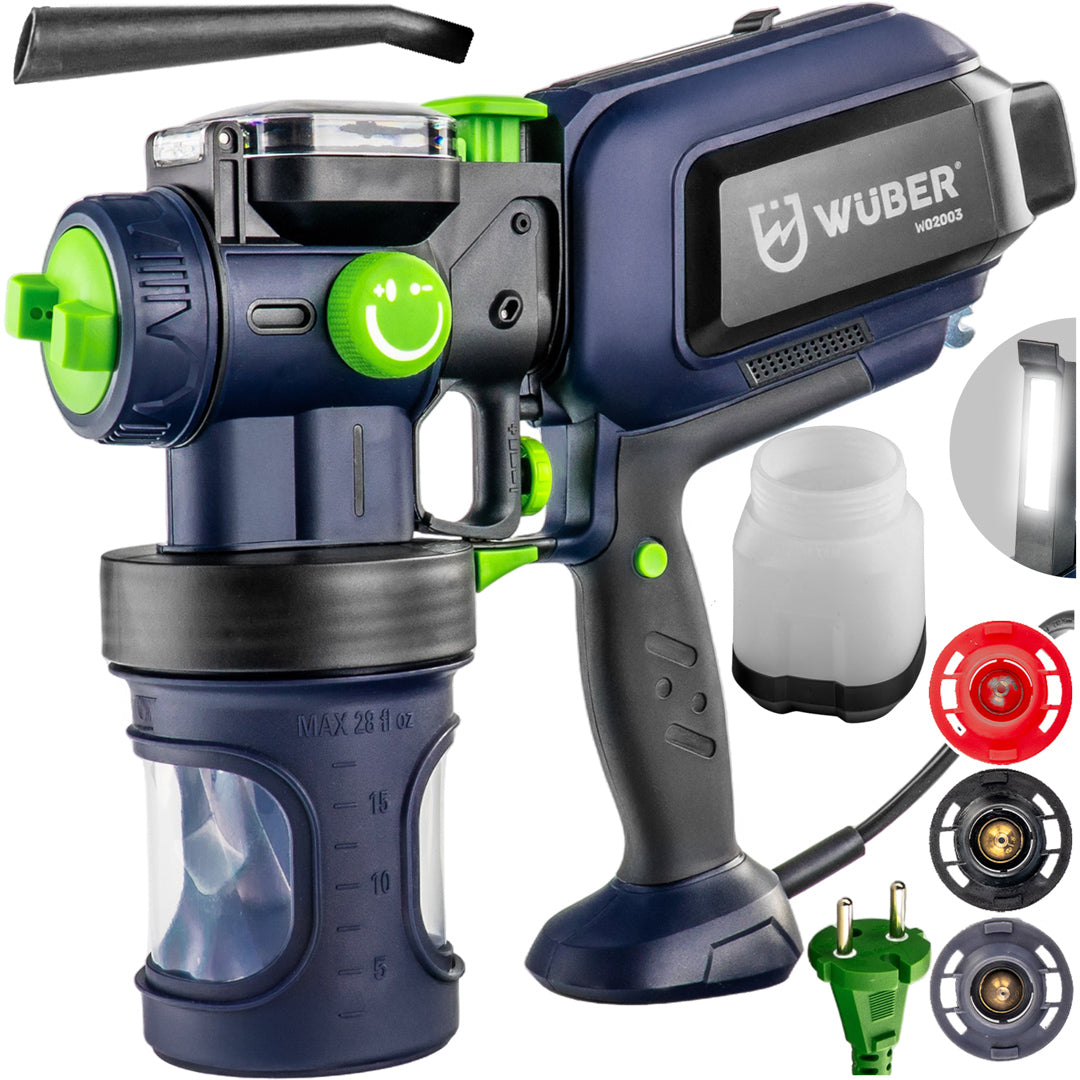 Pistolet malarski natryskowy 550 W elektryczny WUBER