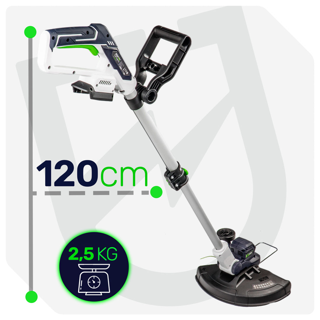 Akumulatorowa podkaszarka 3W1 Share+ System 20V 2xAKU WUBER