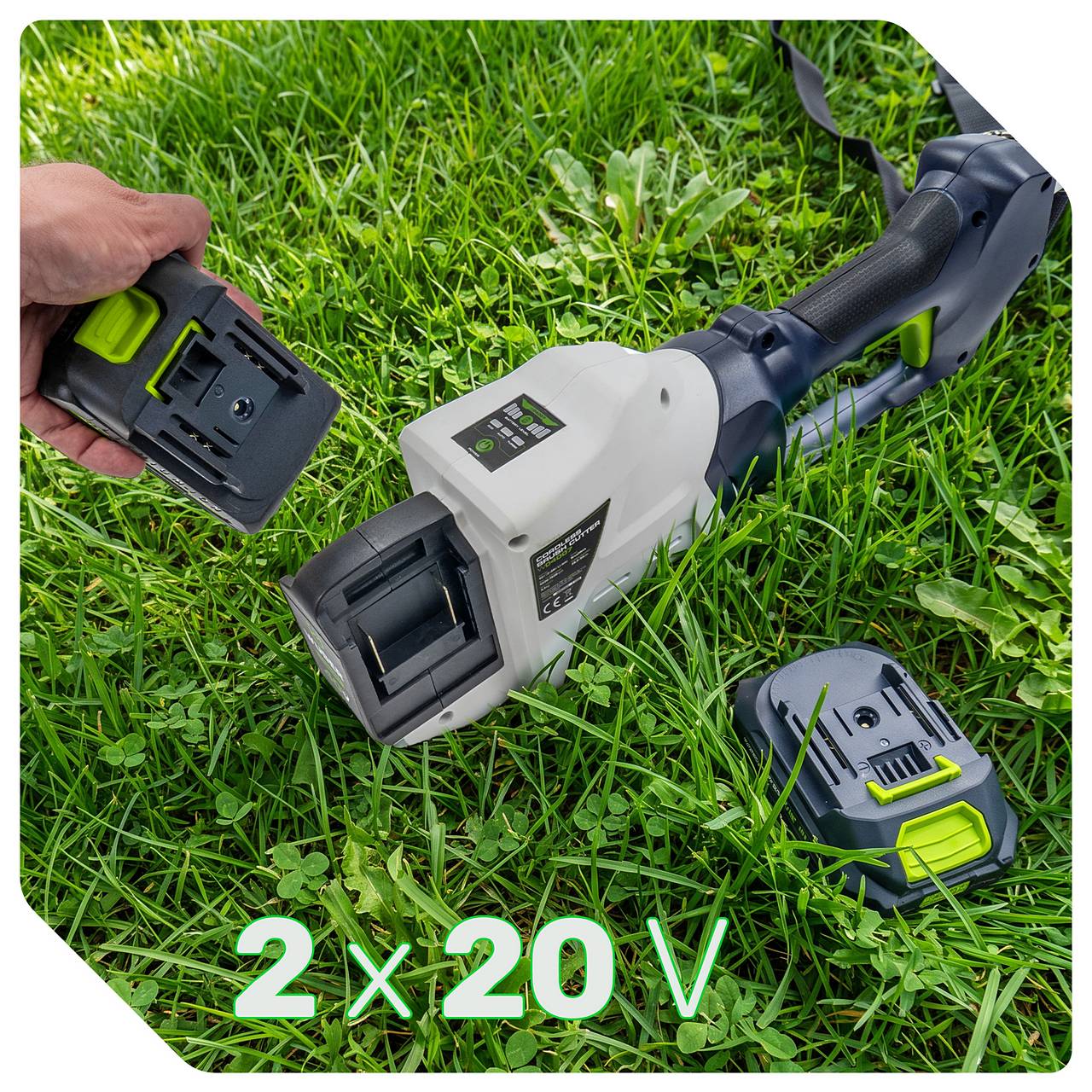 Akumulatorowa podkaszarka 3W1 Share+ System 2x20 V SOLO WUBER