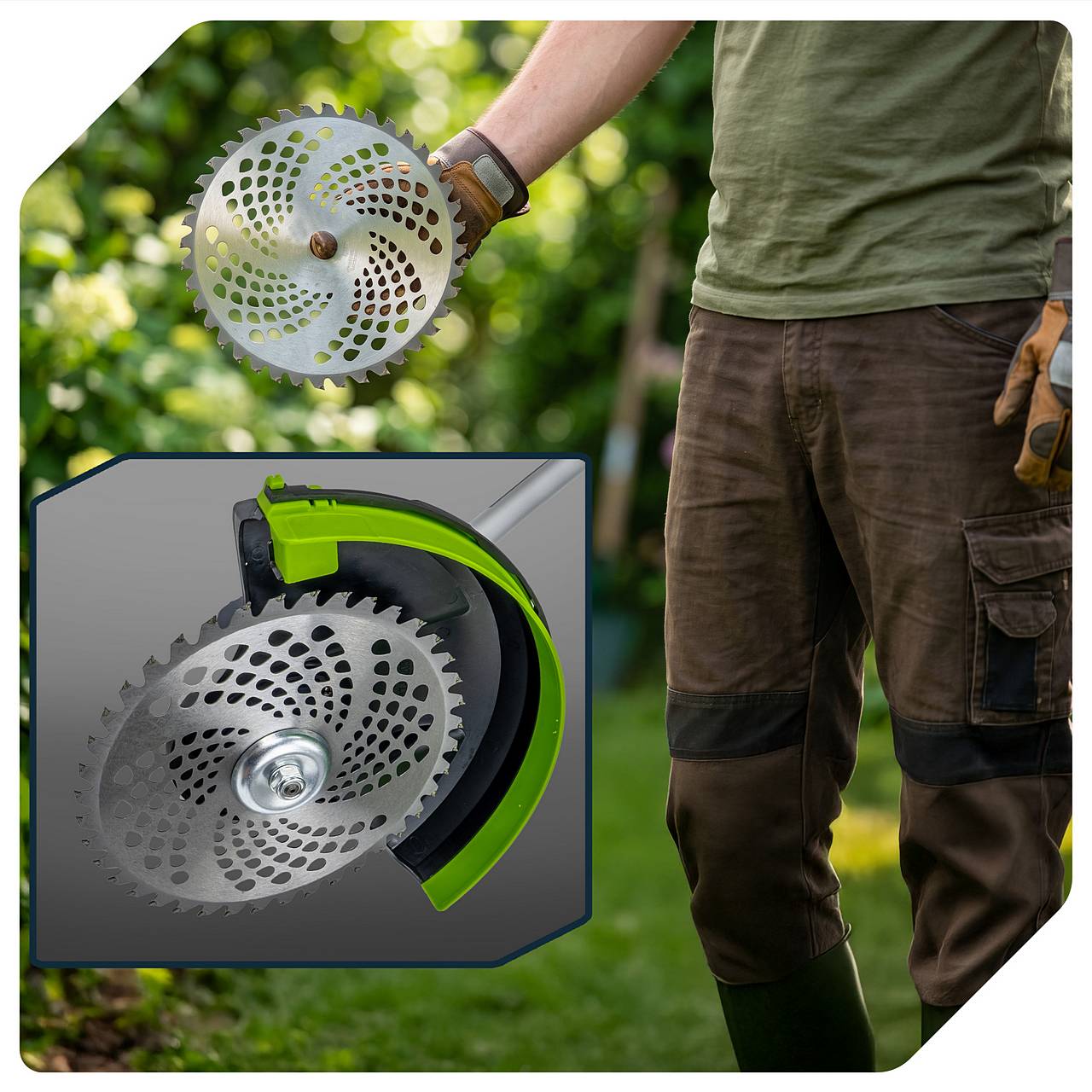 Akumulatorowa podkaszarka 3W1 Share+ System 2x20 V SOLO WUBER