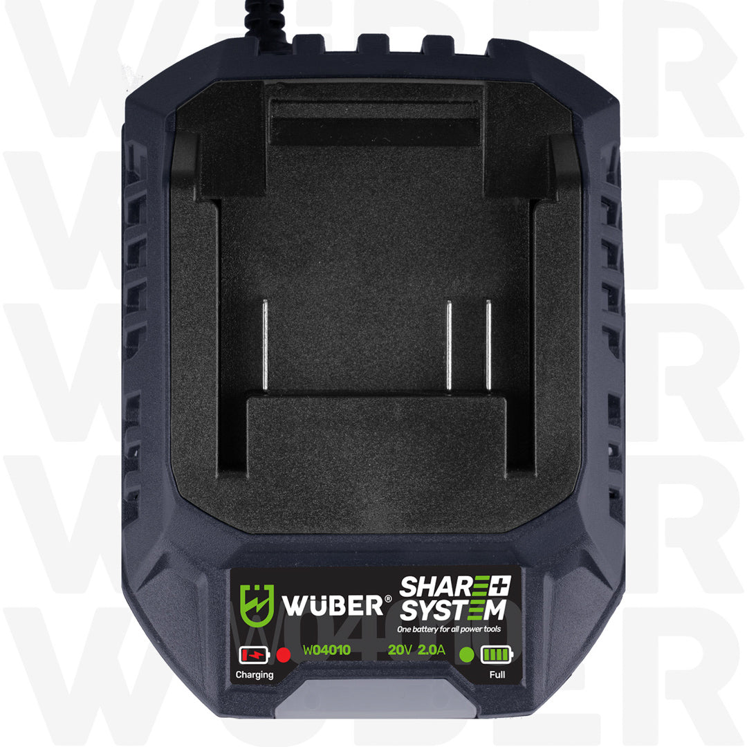 W04010 - widok pojedynczej ładowarki z góry