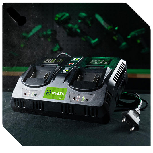 Ładowarka na dwie baterie Share+ System - W04011 WUBER
