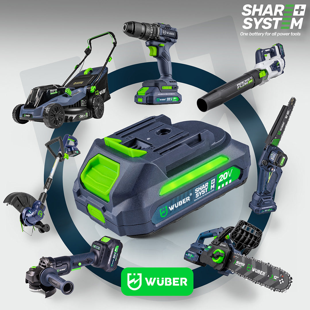 Narzędzia kompatybilne z baterią 2 Ah - W04020 WUBER