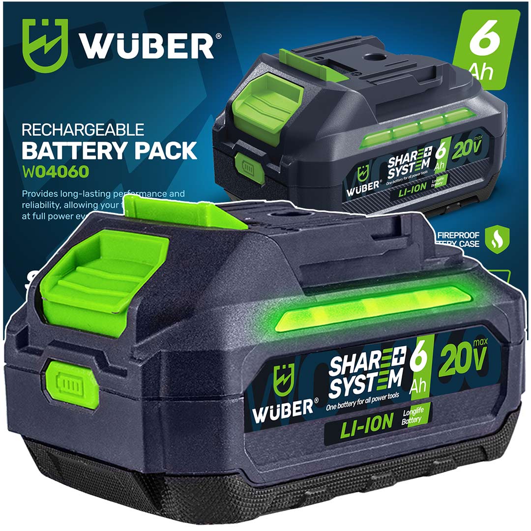 Bateria Share+ System 6 Ah 20 V i oryginalne opakowanie producenta