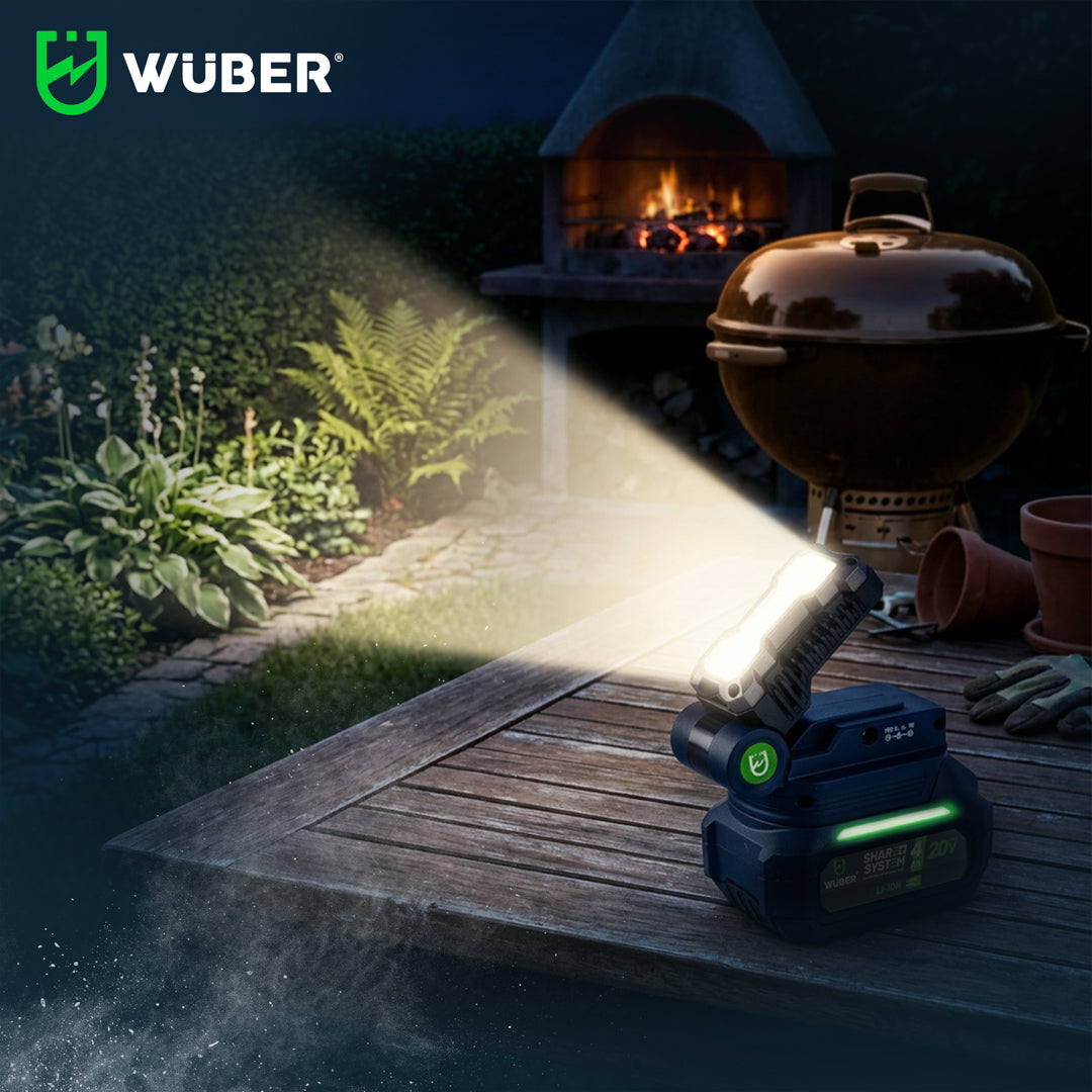 Adapter z lampką LED powerbank 20V USB-C Share+ System WUBER