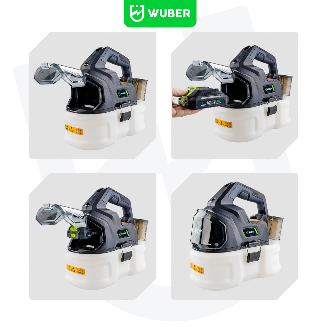 Opryskiwacz ogrodowy 5 l akumulatorowy Share+ System WUBER