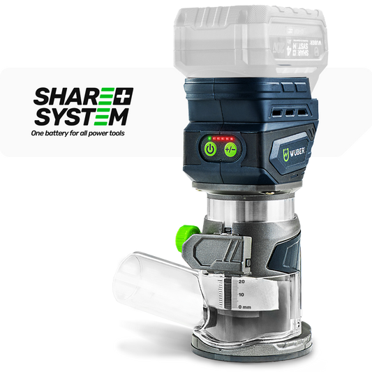 Frezarka górnowrzecionowa Share+ System 20 V SOLO WUBER