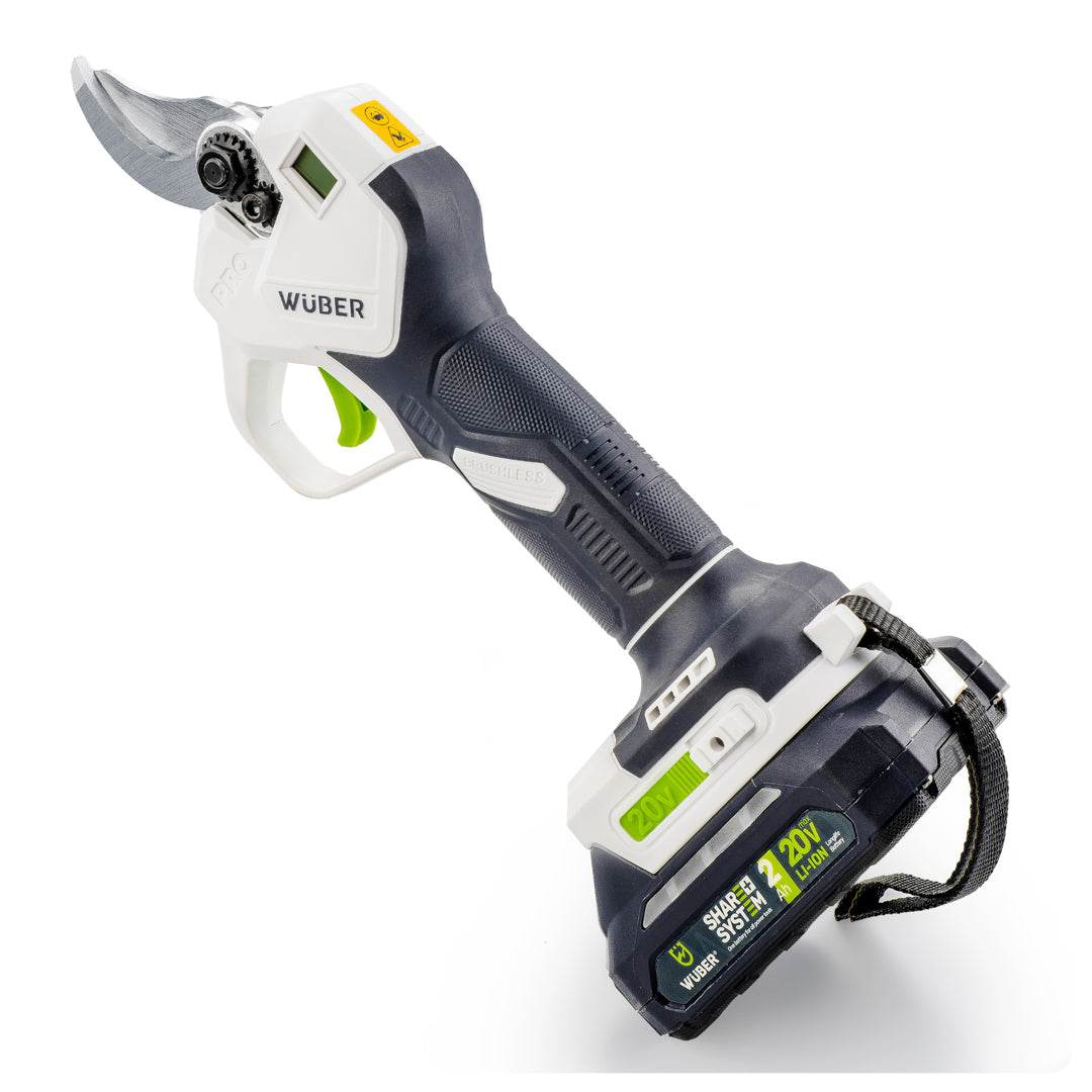 Sekator akumulatorowy nożyce 20V [Zestaw: Bateria 2.0 Ah i Ładowarka] WUBER